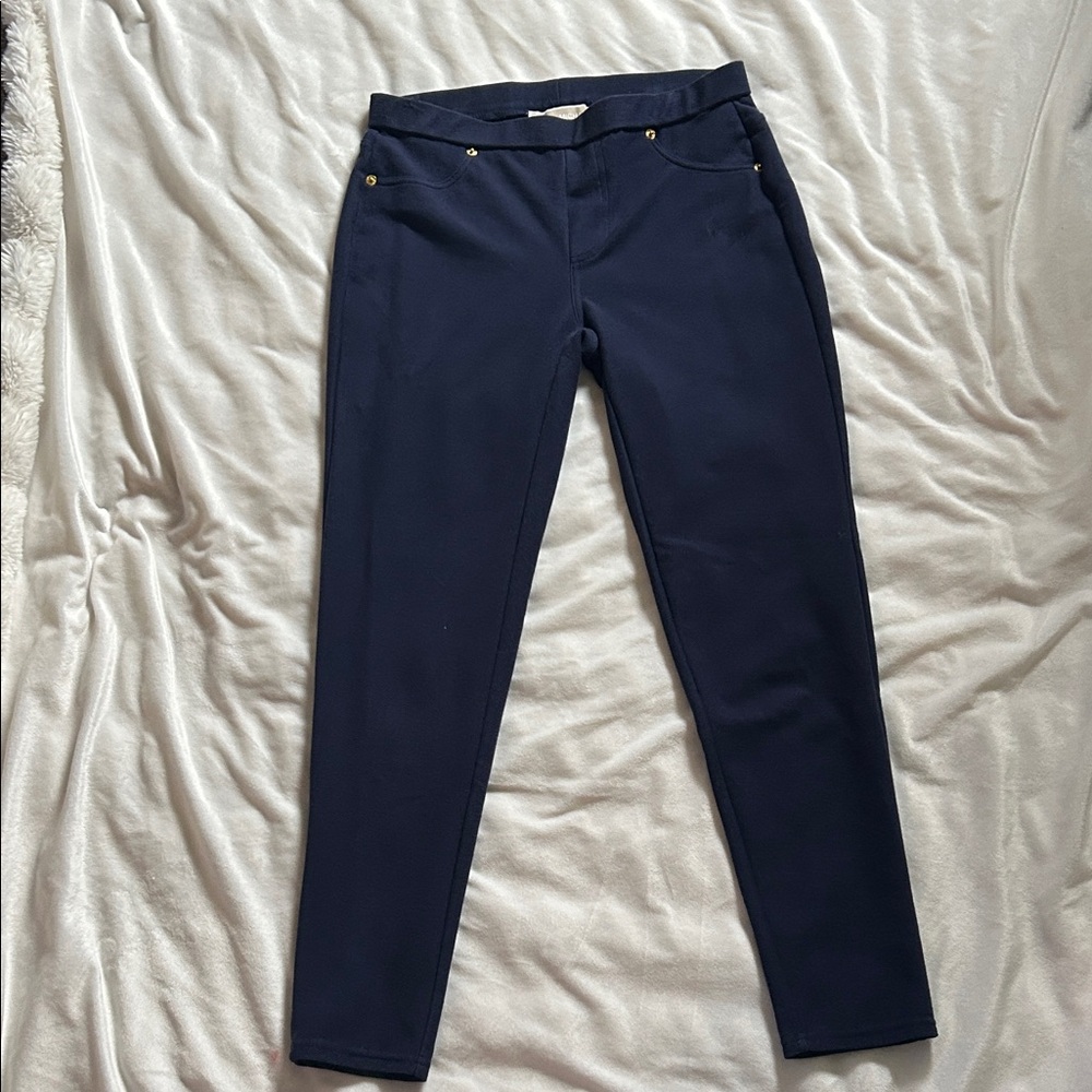 MICHAEL Michael Kors Dark Blue Skinny Pants